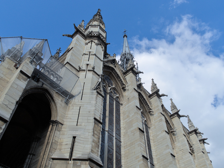 Pointed arches are a staple on Gothic architecture.
